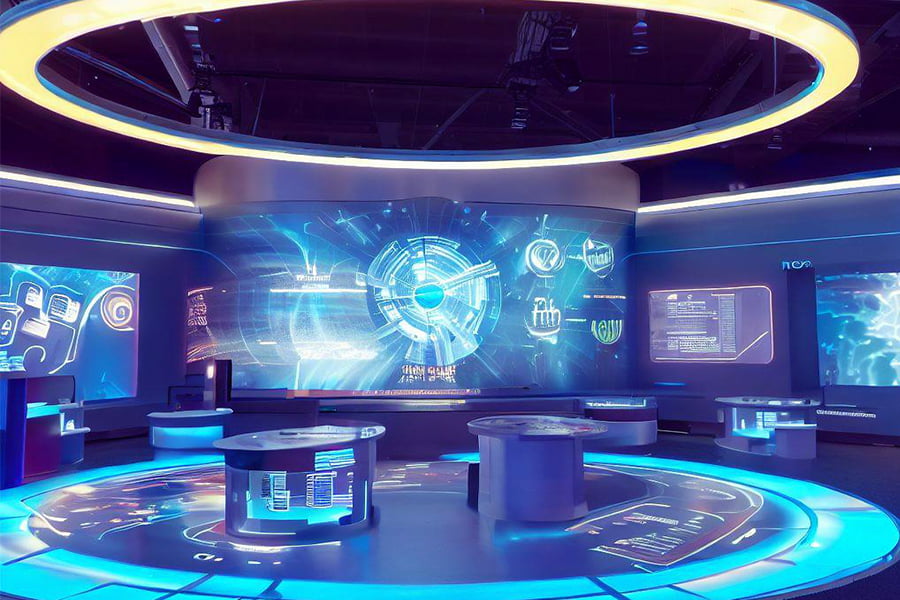 企业产品展厅设计,数字化展览馆建设,设备厂家展示方案