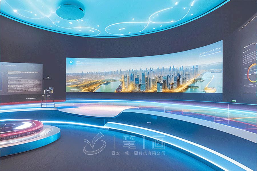 VR外贸展厅设计公司,数字化展厅设计,互动体验展厅