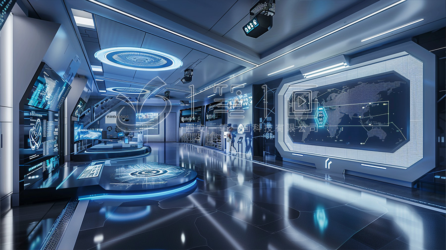 智慧国防动员体验馆设备厂家,数字化军事展览馆设计,AI国防教育展厅建设方案