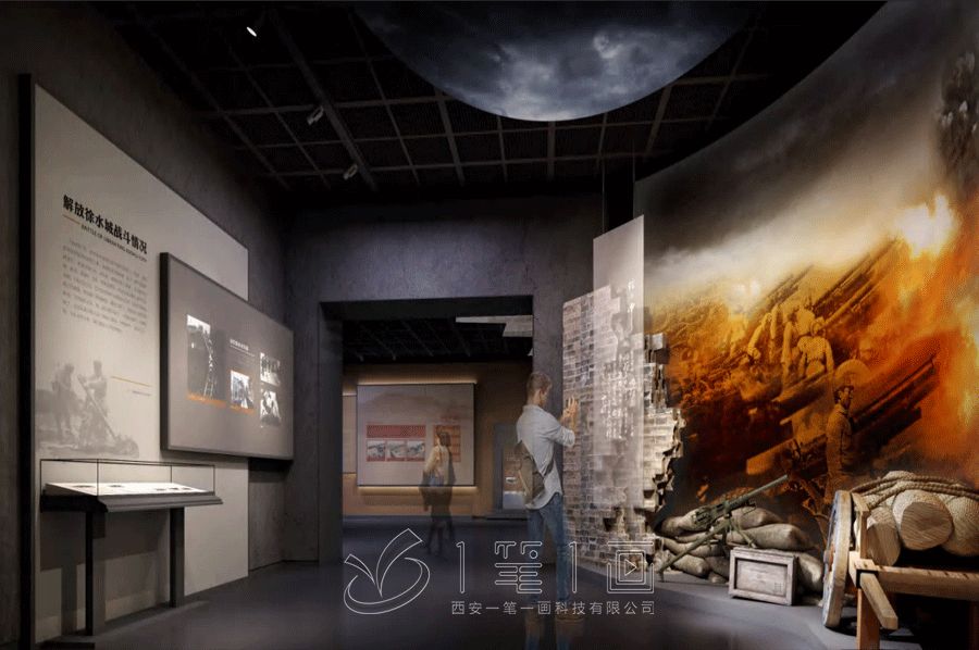 最新革命历史博物馆设计，沉浸式革命历史博物馆建设方案，多媒体展厅设计案例