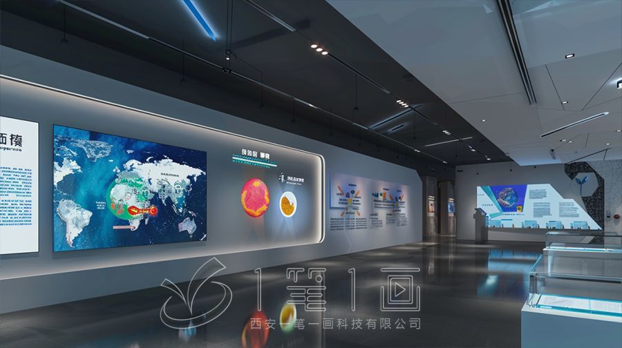 最新震控科普展厅设计，高科技地震科普馆设计，多媒体减震展厅设计公司，广州展厅设计公司