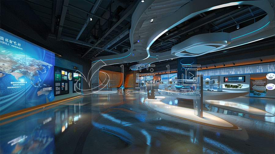 数字化健康科普馆设计,AI智能展馆建设方案,多媒体展览馆设计公司