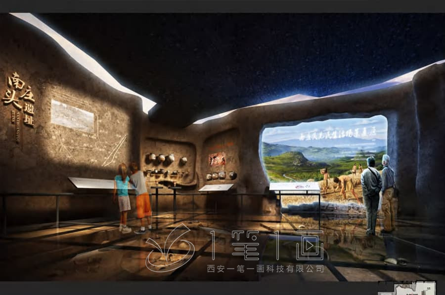 最新农垦教育基地设计方案，农耕博物馆建设施工，南泥湾展厅设计