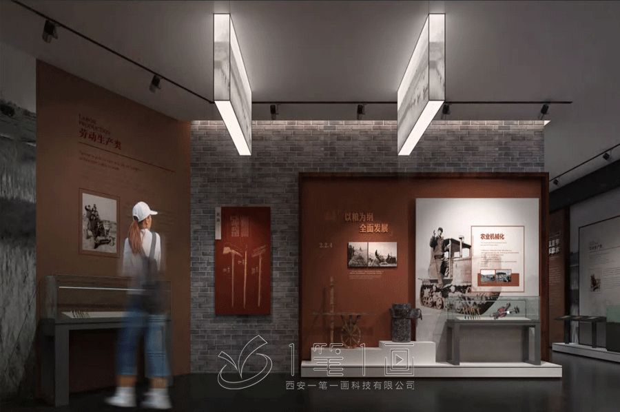 数字化历史展示馆设计, 创新智慧展示, 高科技历史展览