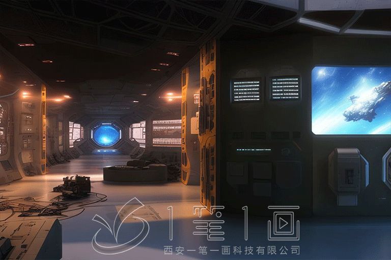 数字化国防安全展厅设计,智能AI互动体验馆,新时代多媒体展览馆建设