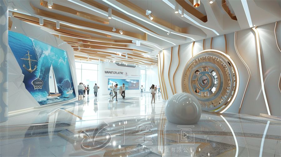 特殊教育学校职业教育基地展厅设计 —— 融合与成长的艺术空间”