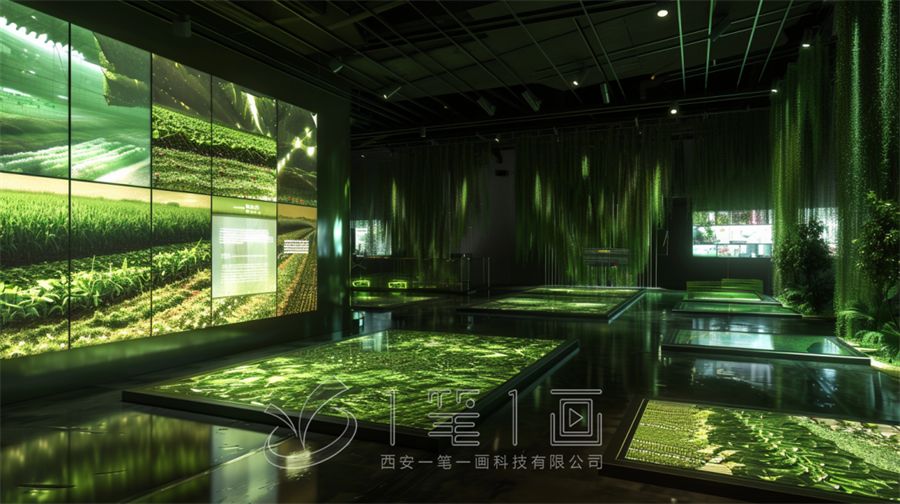 烟田香米数字体验馆建设方案，稻香数字展厅设计方案拟案例