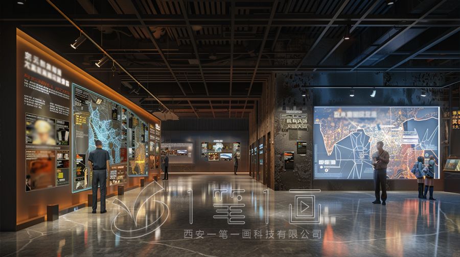 爱国主义教育基地(国门文化展示馆)设计方案，多媒体爱国主义教育基地建设施工