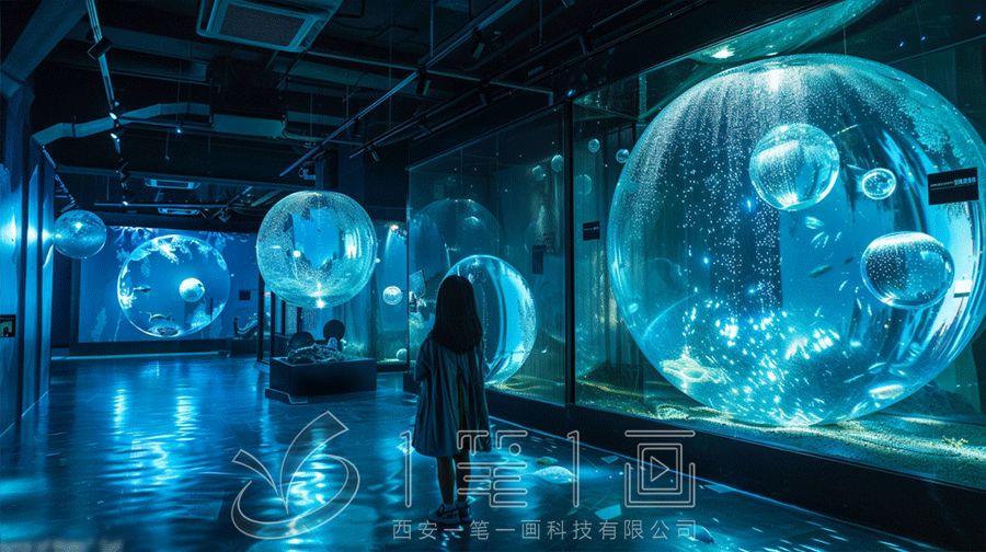 供水公司企业展厅设计方案，多媒体现代化企业文化展厅建设施工公司