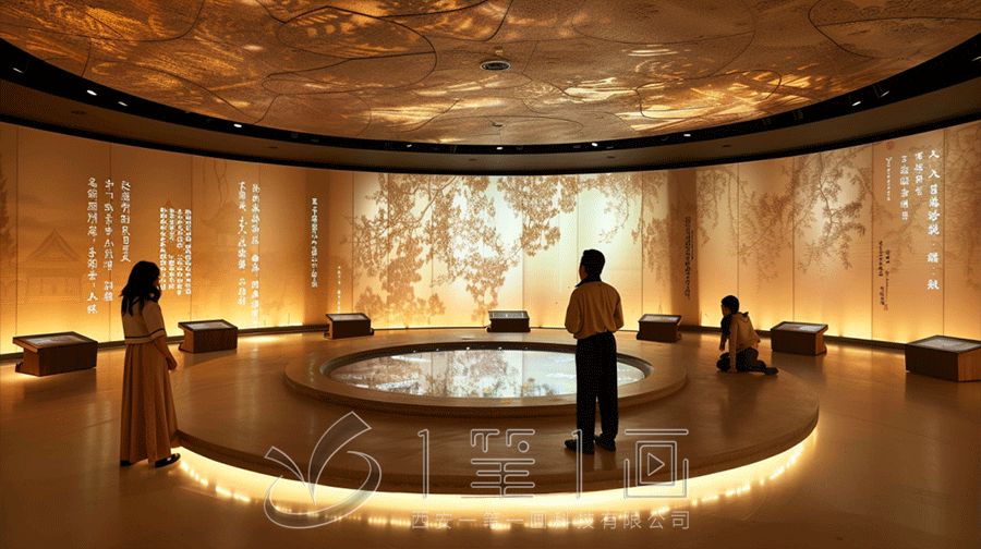 最新县文化教育基地设计方案，多媒体设备创意文化展厅建设施工方案策划公司