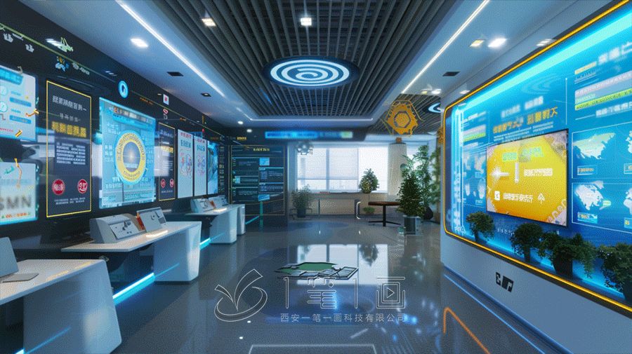 珠海应急安全体验馆,安全教育展厅设计,多媒体设备施工