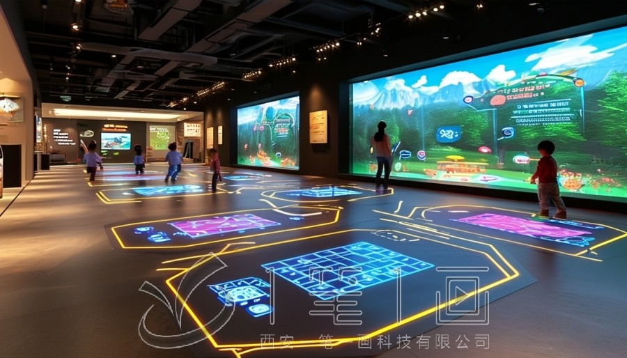 安全教育基地,安全展厅设计,多媒体设备施工
