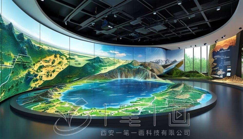 中医药展厅设计,互动多媒体,创新科技,现代化解决方案,展厅施工,创意展示