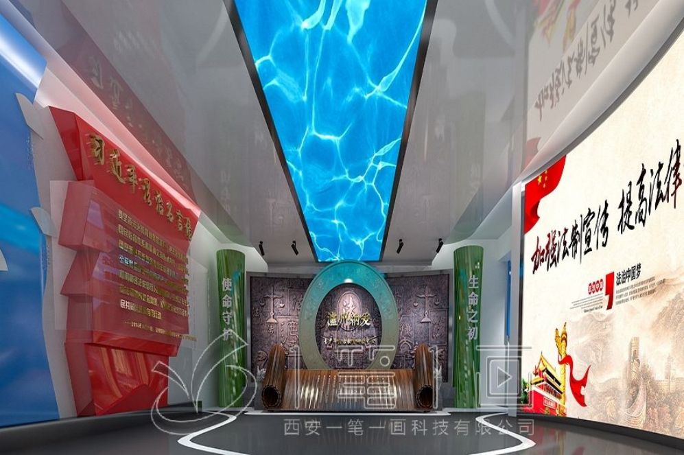 中医药文化展厅, 多媒体互动体验, 创新展厅设计, 中医药展厅解决方案, 智慧展厅建设