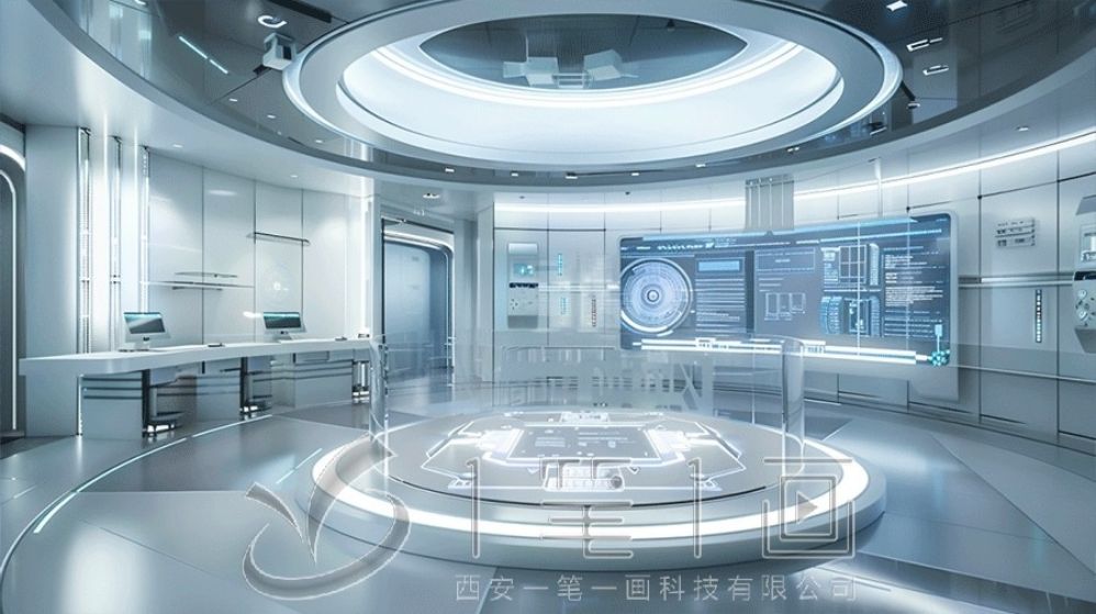 廉洁文化展厅设计, 互动多媒体展示, 现代化智慧