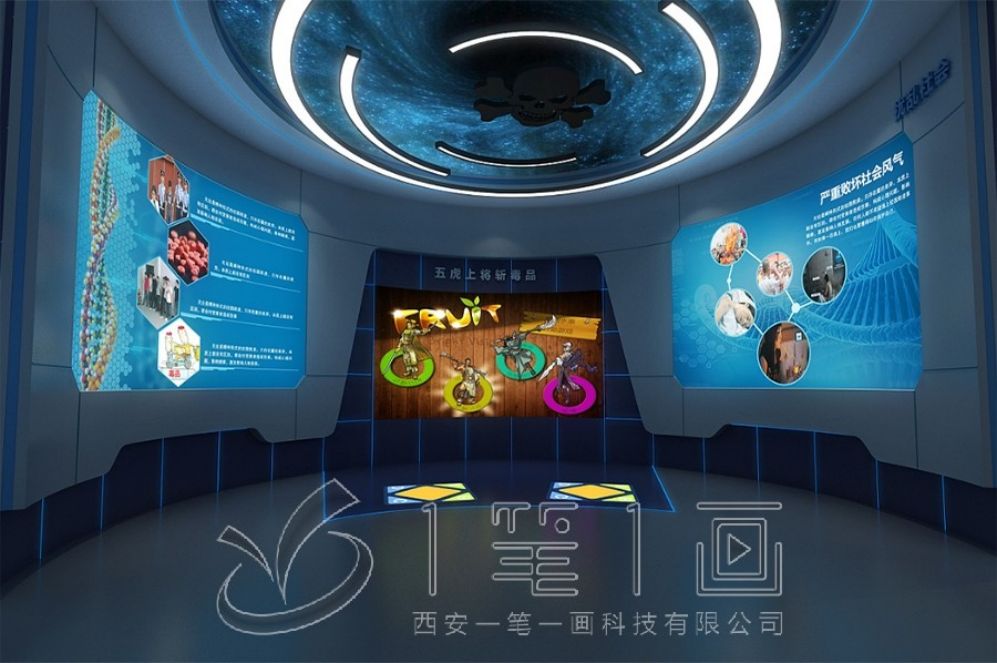 廉洁展厅设计, 互动多媒体设备, 廉洁教育解决方案