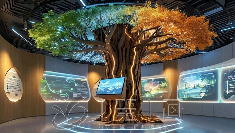 警示教育基地设计, 创意互动展厅, 现代化多媒体