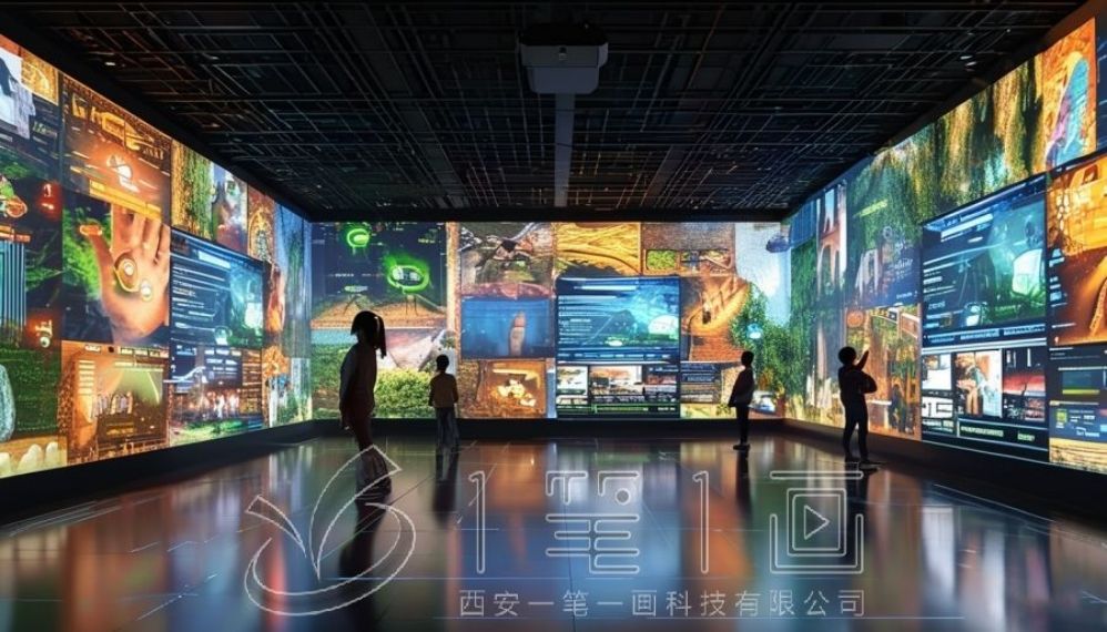国防教育展厅设计, 现代化展示方案, 创意互动