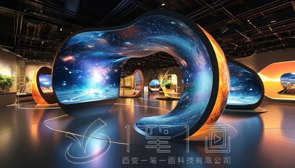 禁毒教育基地设计, 互动多媒体展厅, 现代化教育