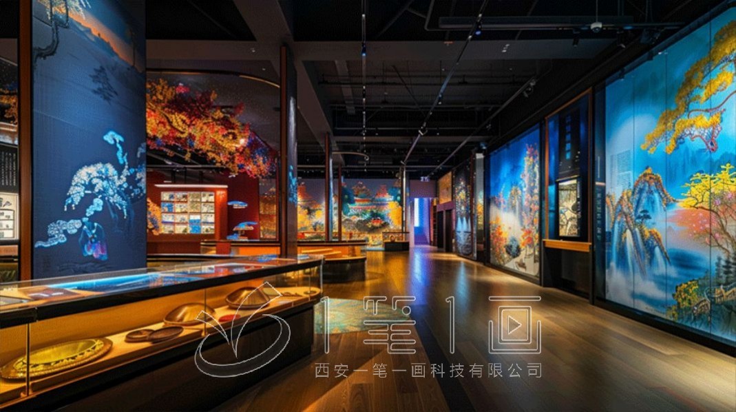 民族团结展厅设计, 互动文化展示, 多媒体设备, 展厅施工建设, 民族文化展示解决方案