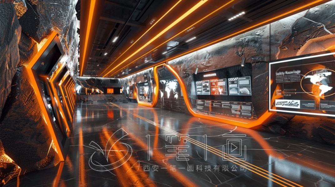 智慧工地展厅设计, 智慧工地展厅建设, 智慧工地展厅设计方案