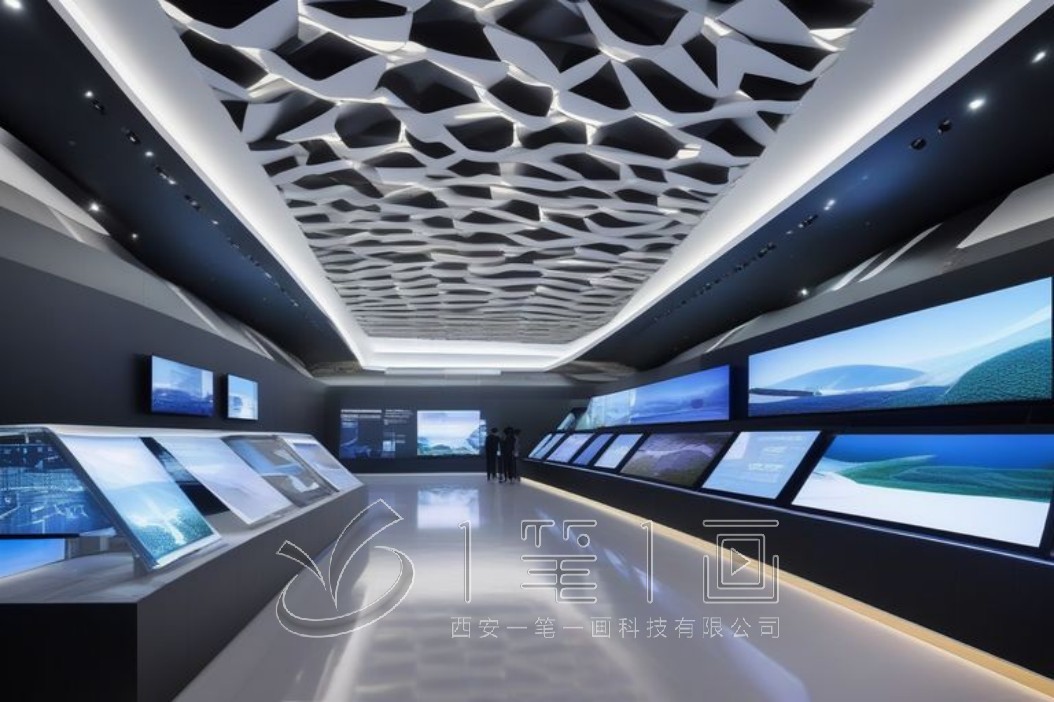 烟台展示馆设计图片，展览馆设计效果图，展厅布置效果图图片