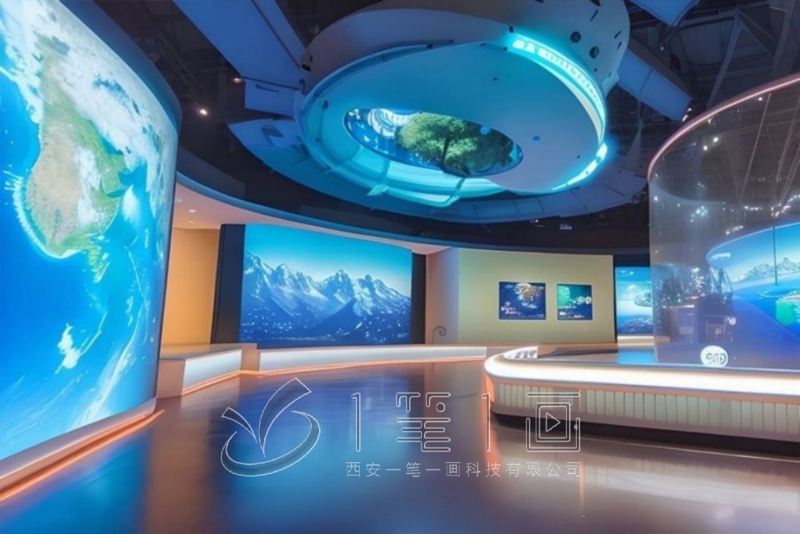 智慧展馆解决方案，智慧博物馆建设方案，科技展厅设计方案