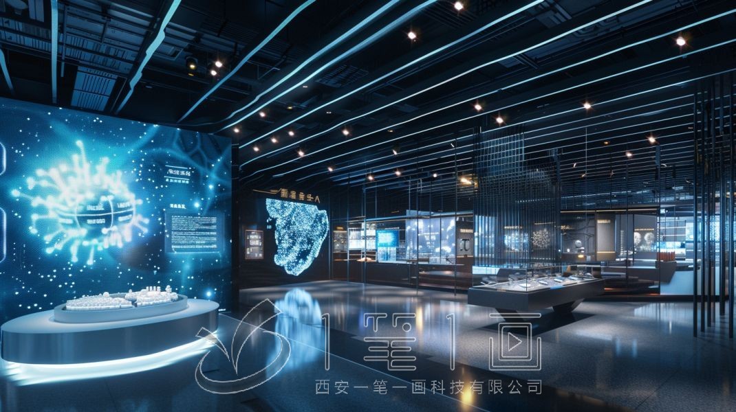 企业展厅装修设计,企业展厅装修效果图,展厅设计效果图