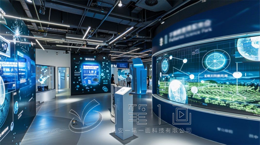 智慧农业展厅设计，农业文化展厅