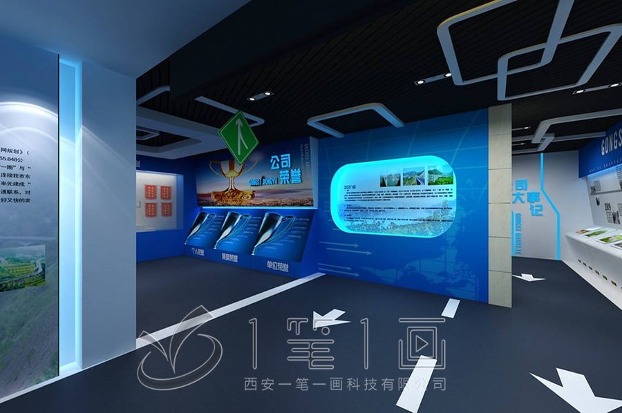企业展馆设计企业，企业展厅