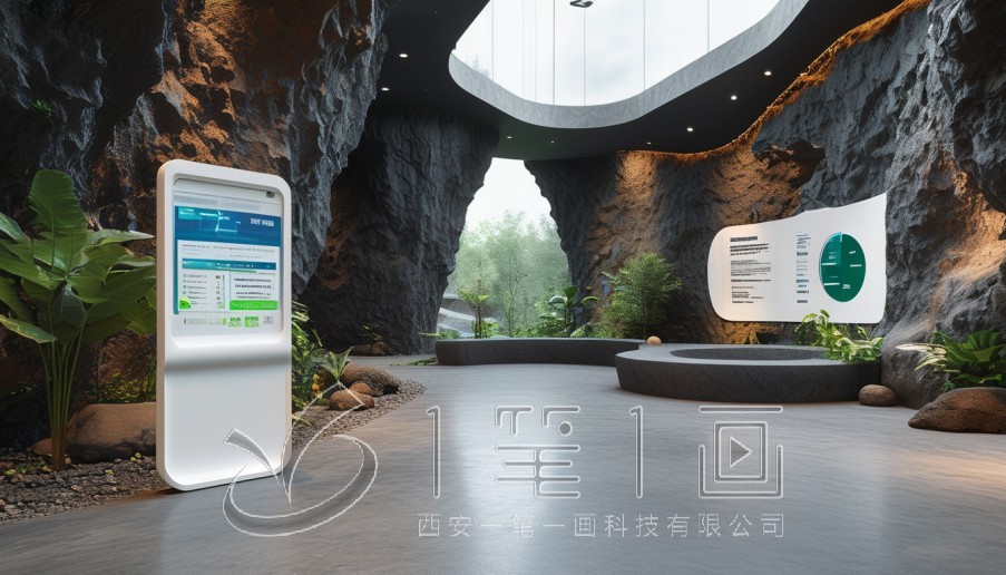 自然博物馆平面图，环境保护展厅