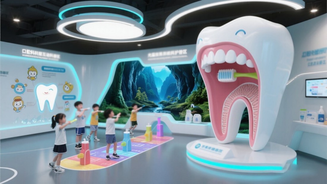 口腔展馆设计，口腔科普教育基地