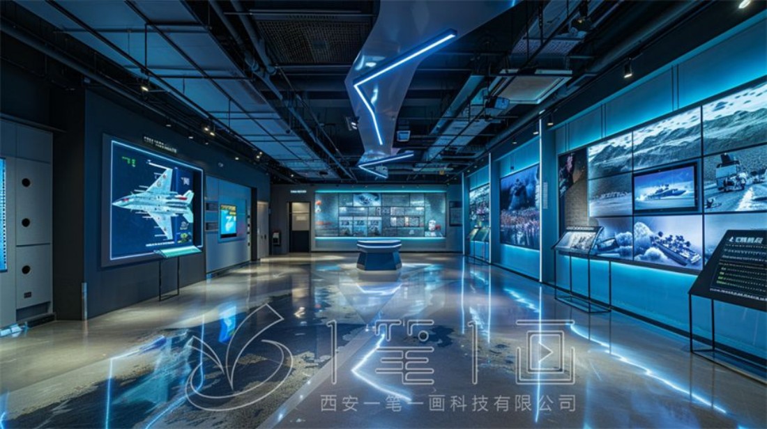 国防教育展厅，国防教育展厅