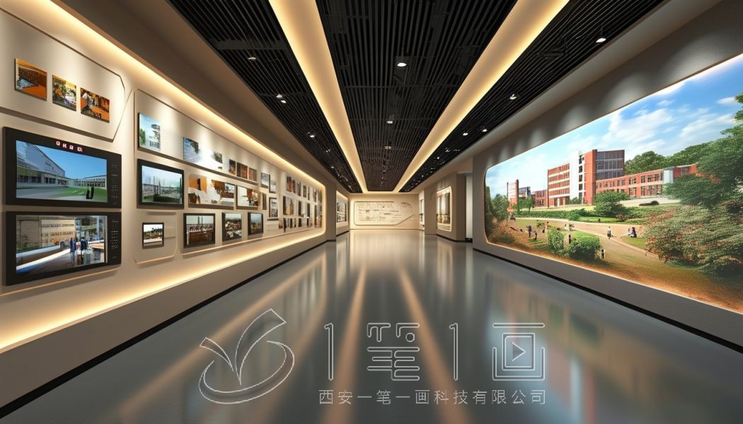 校史传承展厅设计，校史传承与创新教育基地