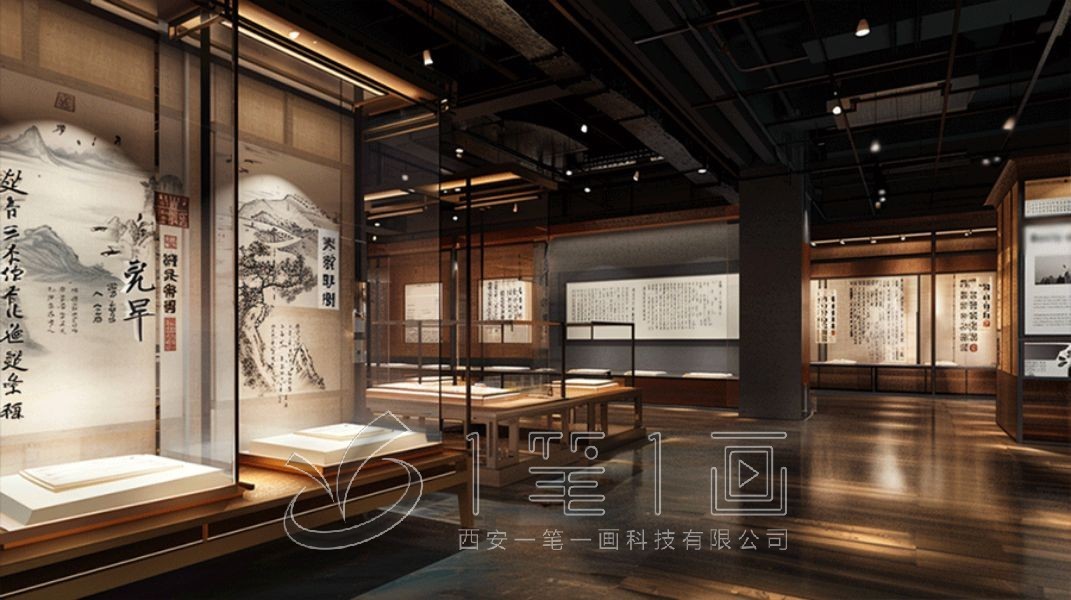 巴音陶海苏木文化展厅设计公司，玛尔兹嘎查文化展厅