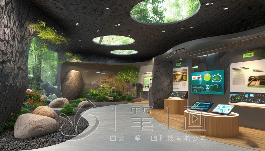 山南市展厅设计公司，生活垃圾分类教育基地
