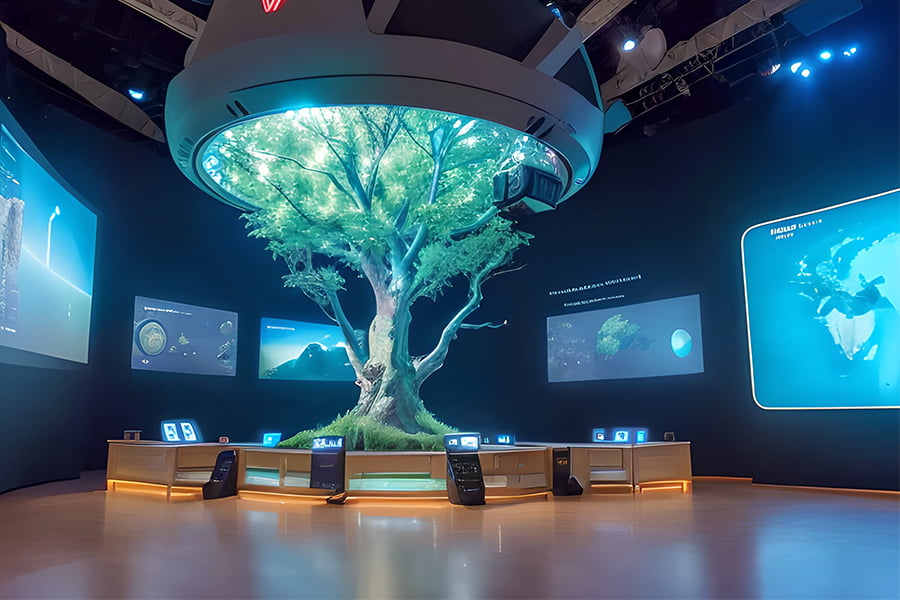智慧展厅怎么建？拆解三层技术架构，用四步法从概念走到落地