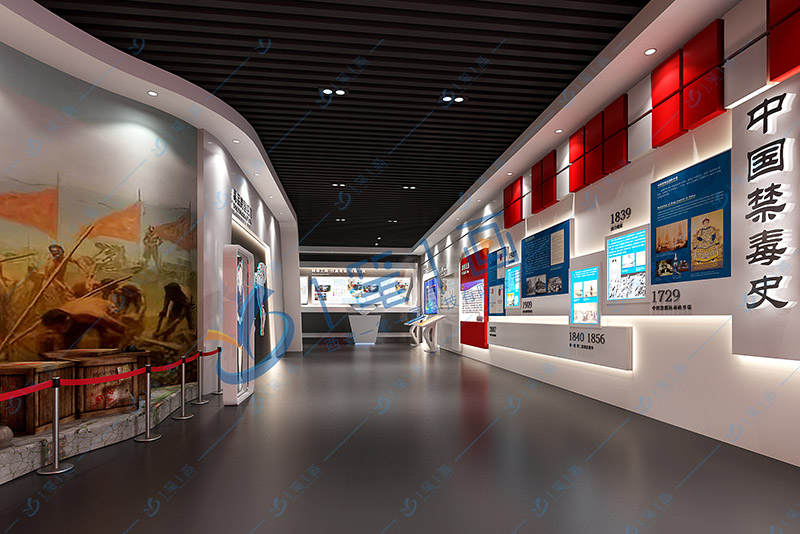 做好展台设计搭建，参加展厅设计建设