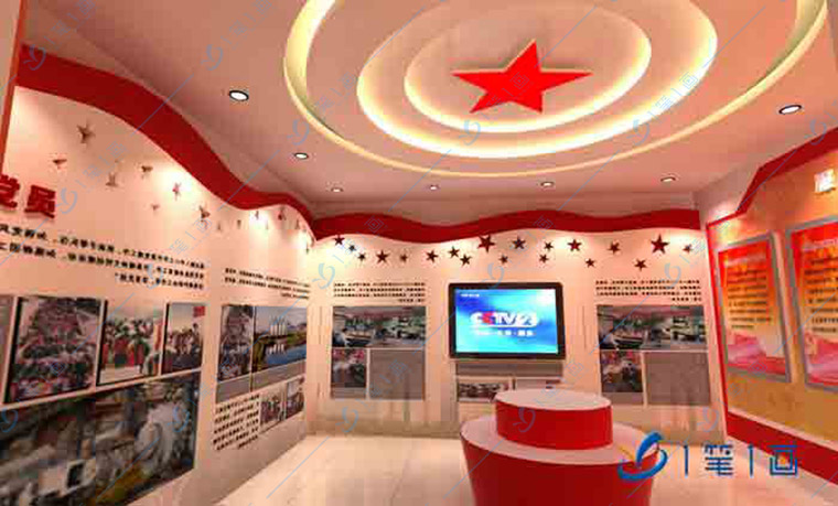 智慧党建展厅，多媒体党建教育基地，党建数字多媒体展馆设计中应注意几个方向？