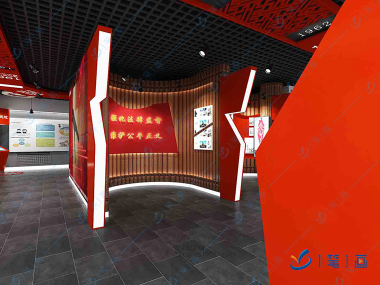 多媒体法治教育基地 法制宣传教育馆 普法教育展馆-西安一笔一画科技有限公司