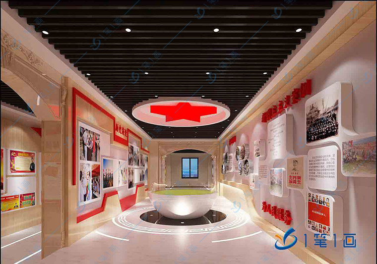 vr红色文化教育教基地-多媒体vr党建展厅设备