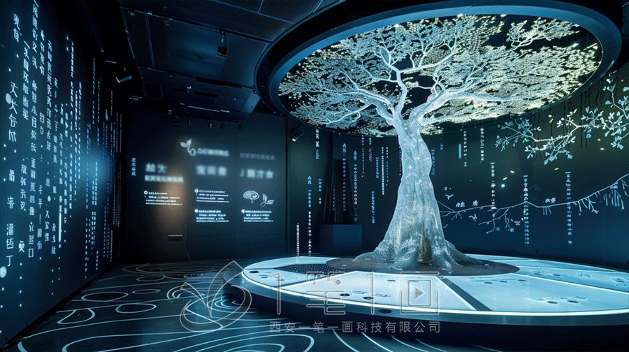 国有林场自然科普馆场馆效果图