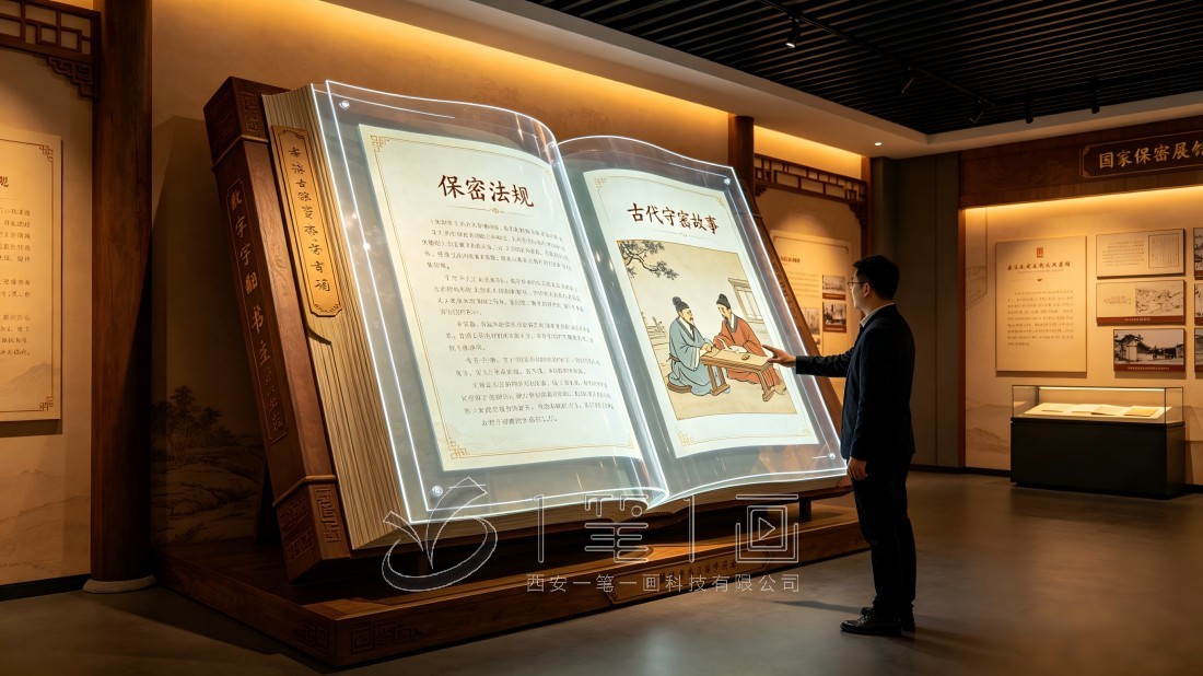 市保密警示教育基地效果图