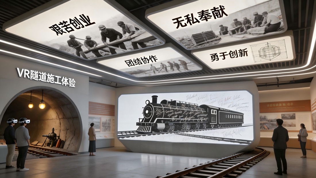 县三线精神教育基地效果图