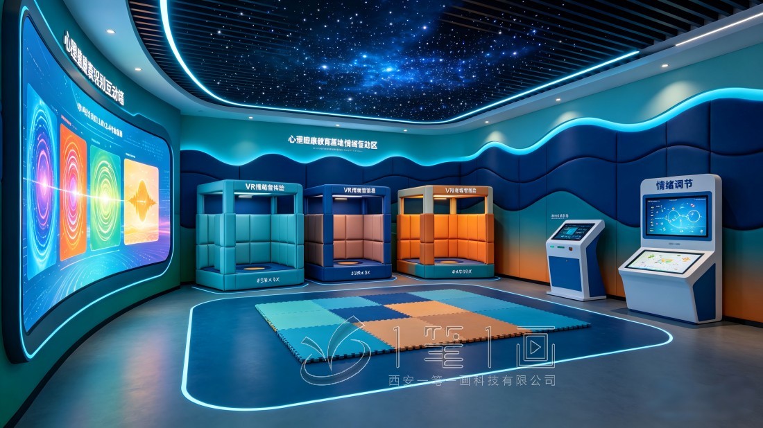 VR情绪宣泄系统体验区